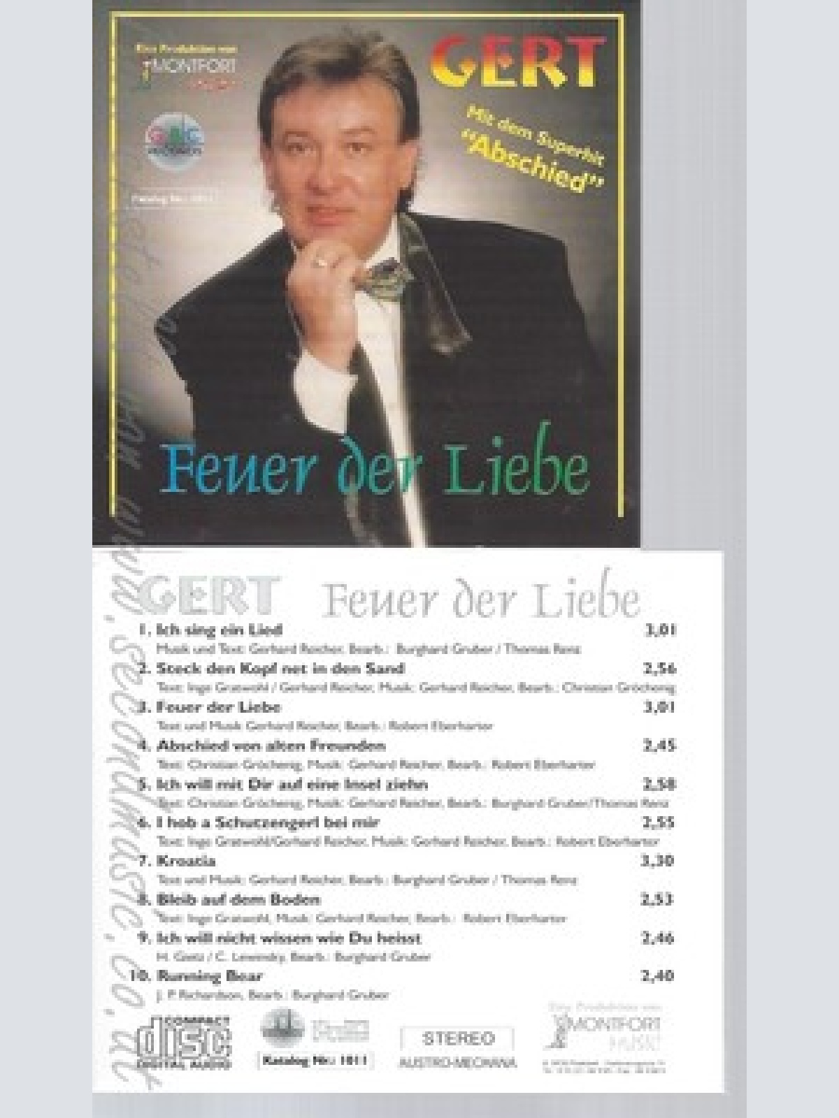 CD--GERT --FEUER DER LIEBE