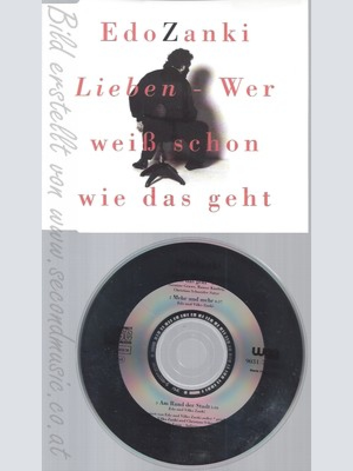 CD--EDO ZANKI - SINGLE -- LIEBEN-WER WEISS SCHON WIE DAS GEHT --