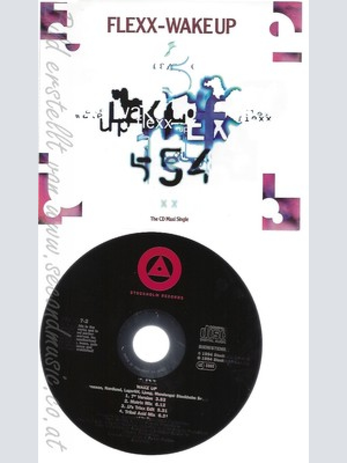 CD--FLEXX - SINGLE -- WAKE UP -4 VERSIONS,   -