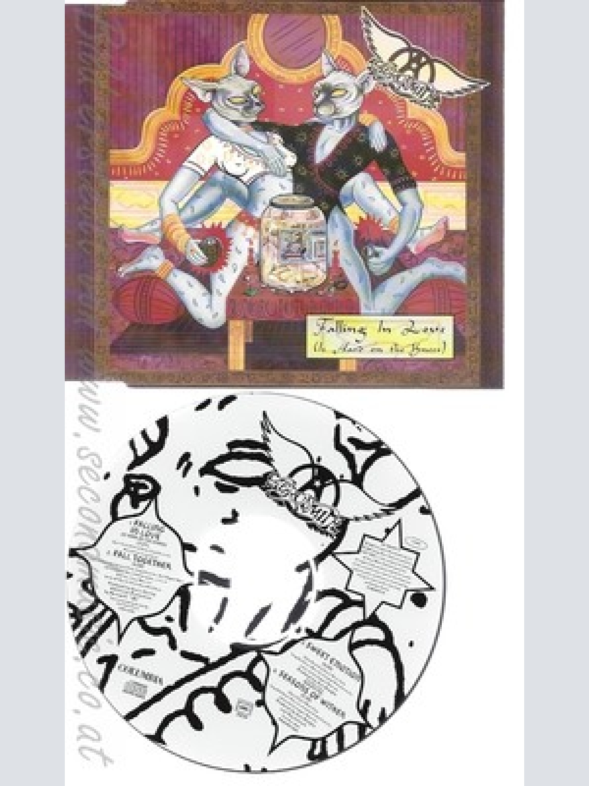 CD--AEROSMITH -  - - SINGLE -- FALLING IN LOVE