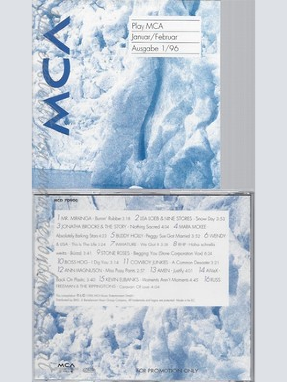 CD--MCA--PROMO--PLAY JANUAR/FEBRUAR--1/96