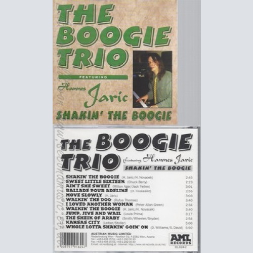 CD--THE BOOGIE TRIO FEAT.H.JARIC -- -- SHAKIN' THE BOOGIE