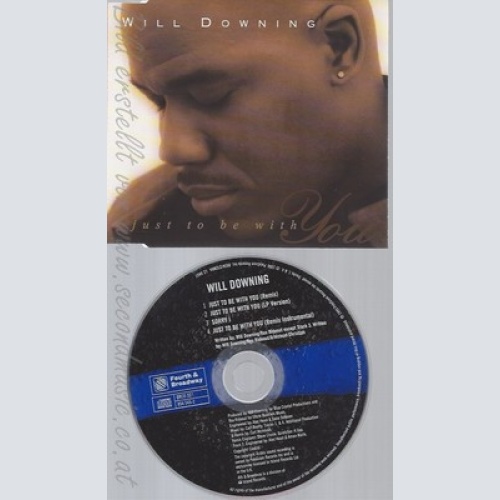 CD-- WILL DOWNING - SINGLE -- JUST TO BE WITH YOU -INCL. 3 VERSIONS,