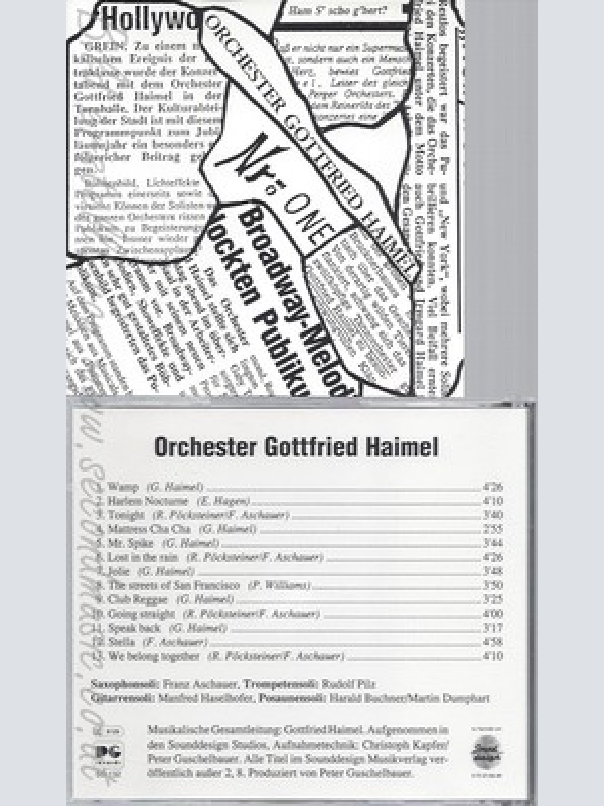 CD--ORCHESTER GOTTFRIED HAIMEL--