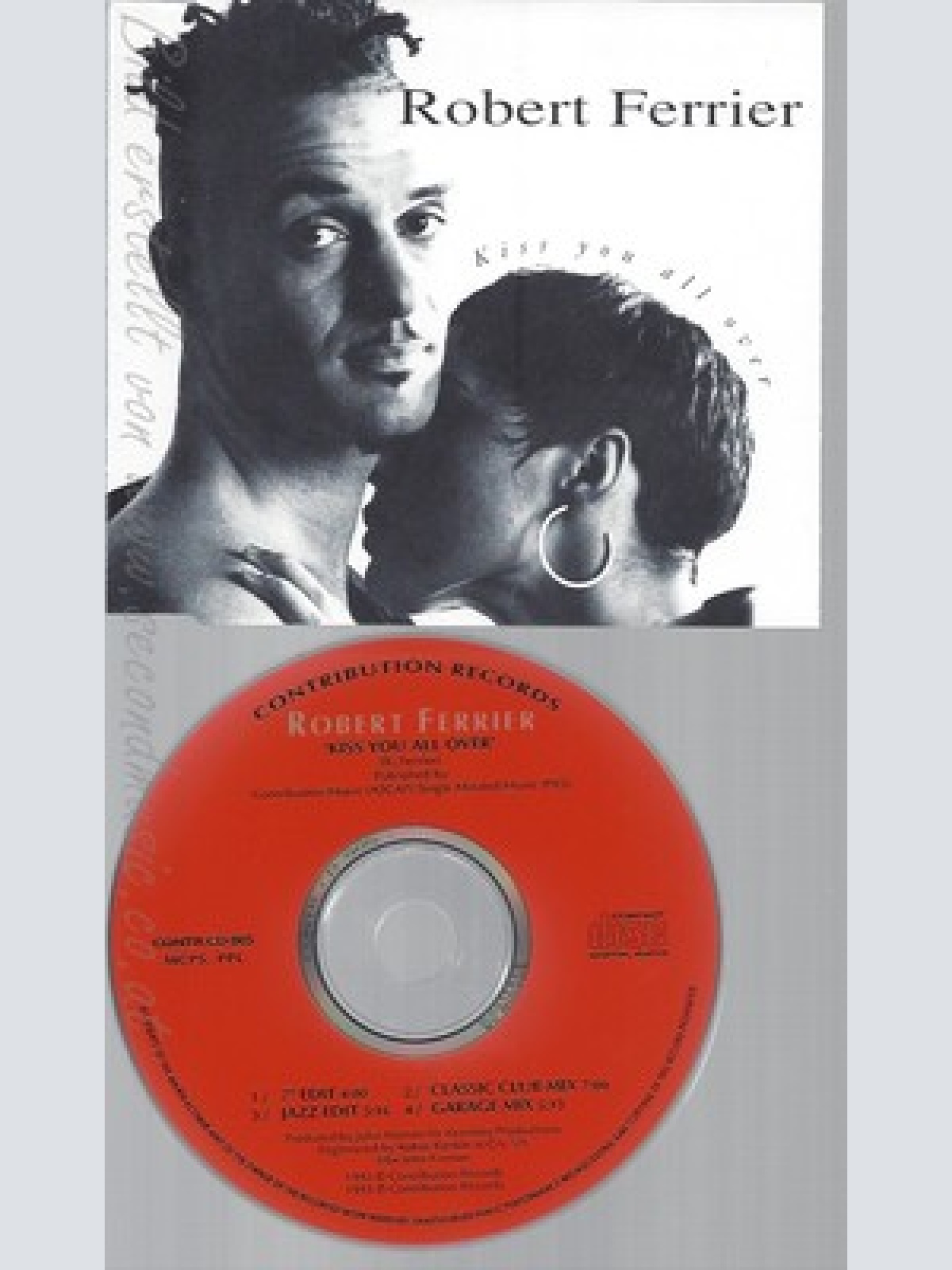 CD--ROBERT FERRIER--KISS YOU ALL OVER