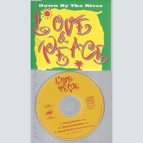 CD--LOVE & PEACE -- - SINGLE -- DOWN BY THE RIVER