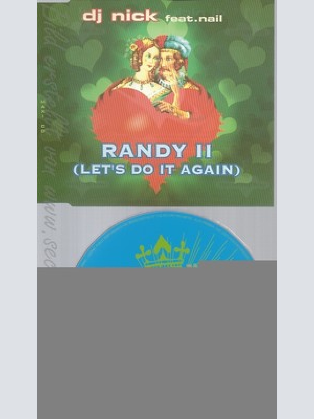 CD--DJ NICK FEAT.NAIL -- - SINGLE -- RANDY II -LET'S DO IT AGAIN-