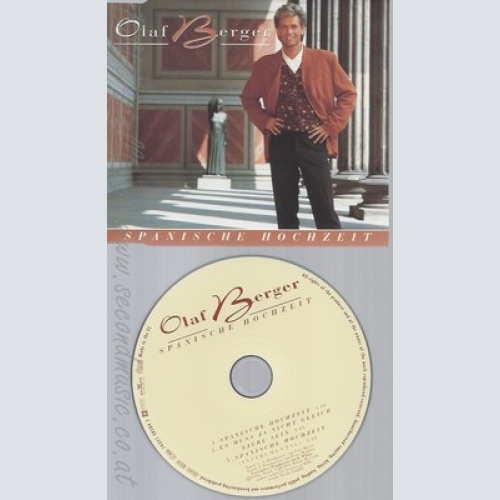 CD--OLAF BERGER - SINGLE -- SPANISCHE HOCHZEIT -INCL. INSTR.-