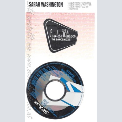 CD--SARAH WASHINGTON -  - -    -- CARELESS WHISPER -#ZYX7151-