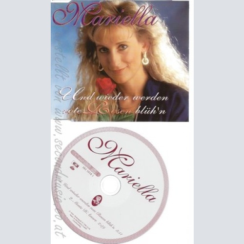 CD--MARIELLA - SINGLE -- UND WIEDER WERDEN ROTE RODEN BLUEH'N