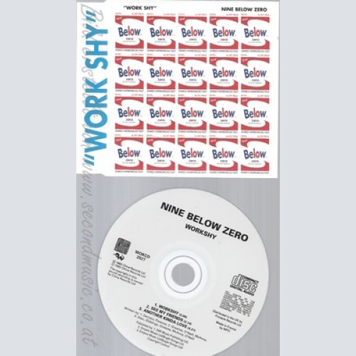 CD--NINE BELOW ZERO - SINGLE -- WORK SHY