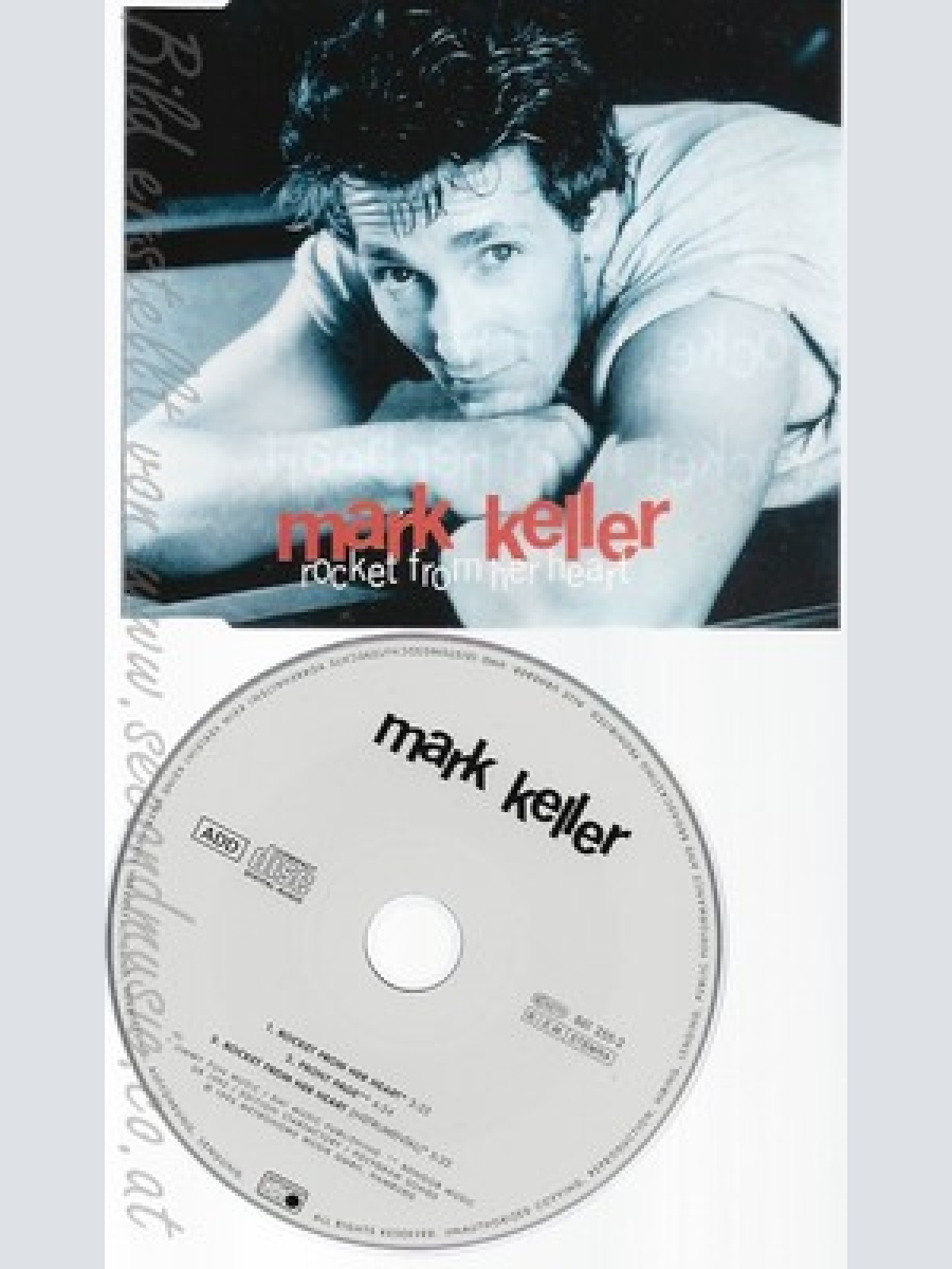 CD--MARK KELLER -  - - SINGLE -- ROCKET FROM HER HEART    [MAXI CD-SINGLE] METRO