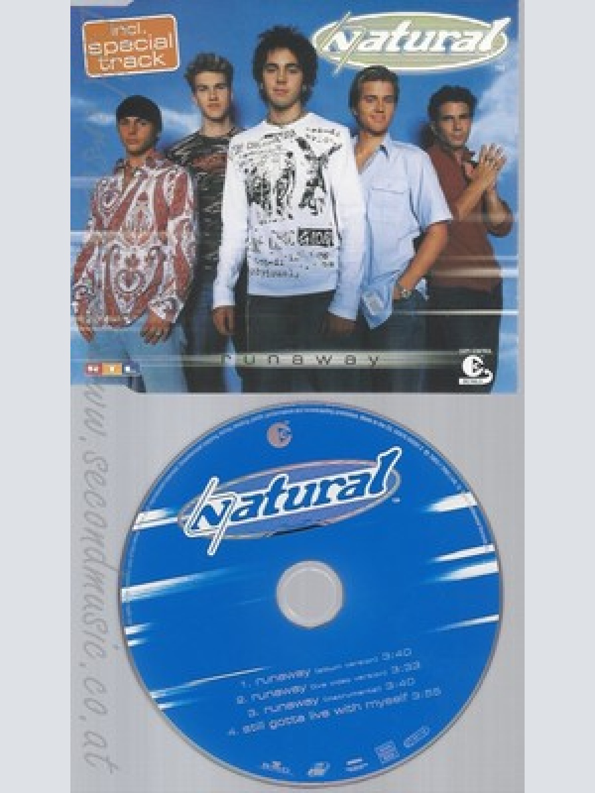 CD--NATURAL -2003- - SINGLE -- RUNAWAY
