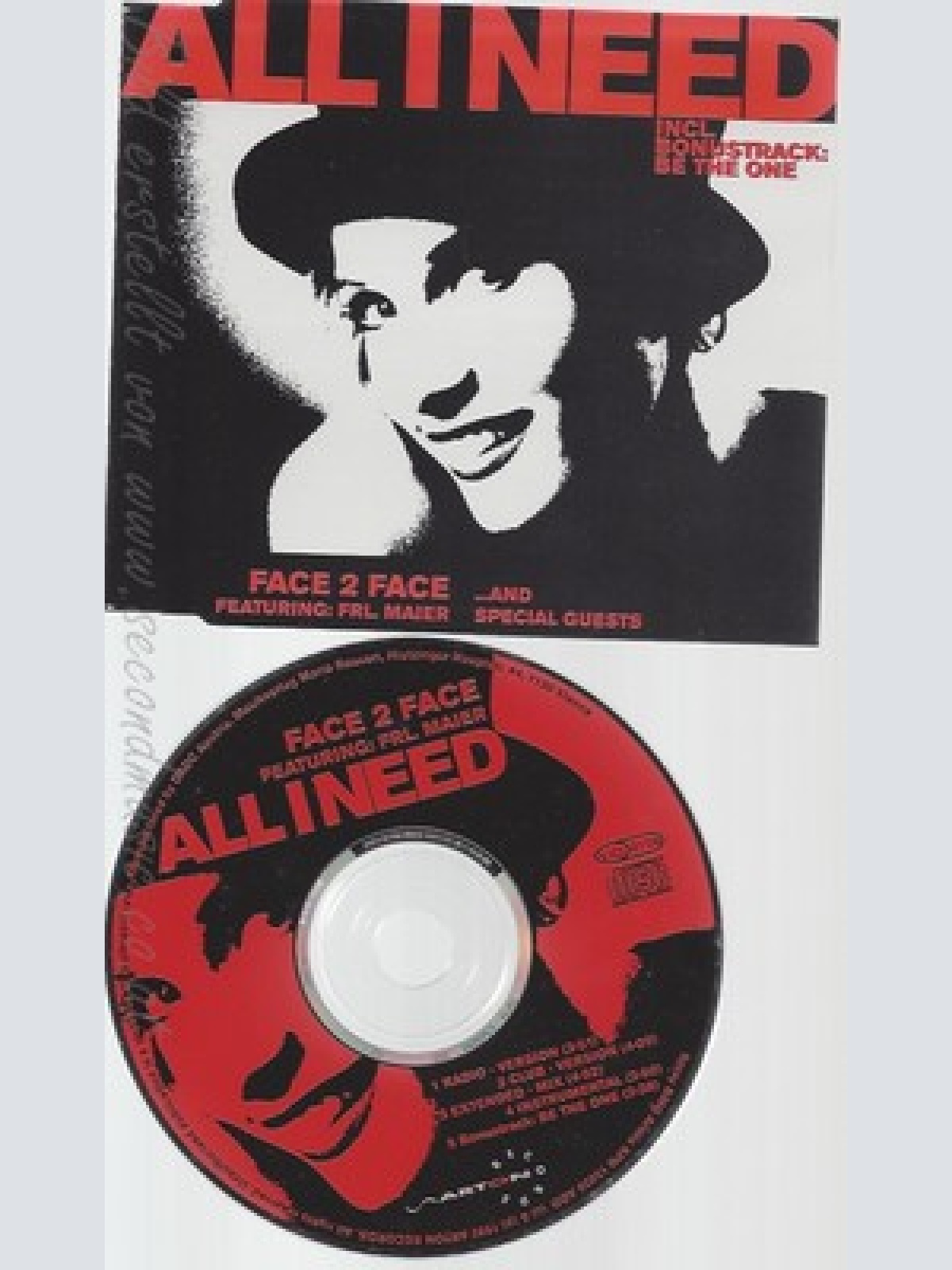 CD--FACE 2 FACE --- ALL I NEED