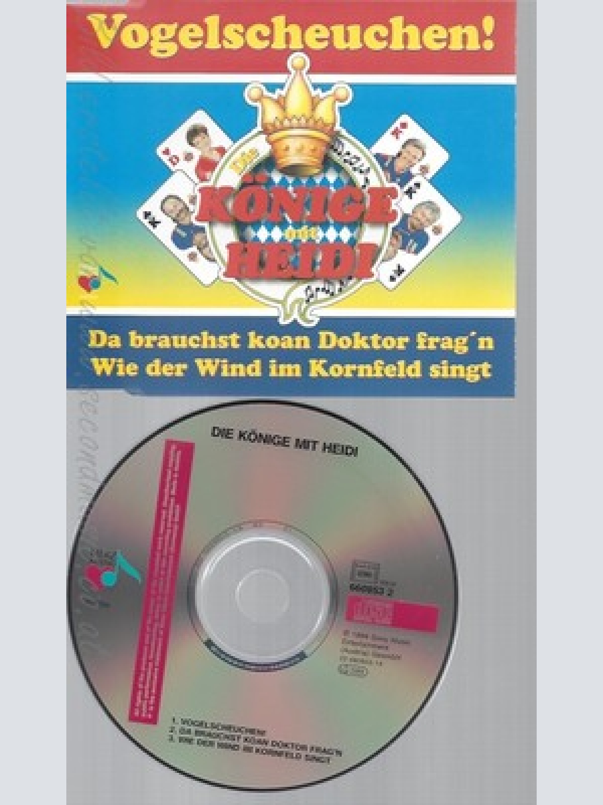 CD--DIE KOENIGE MIT HEIDI --- VOGELSCHEUCHEN