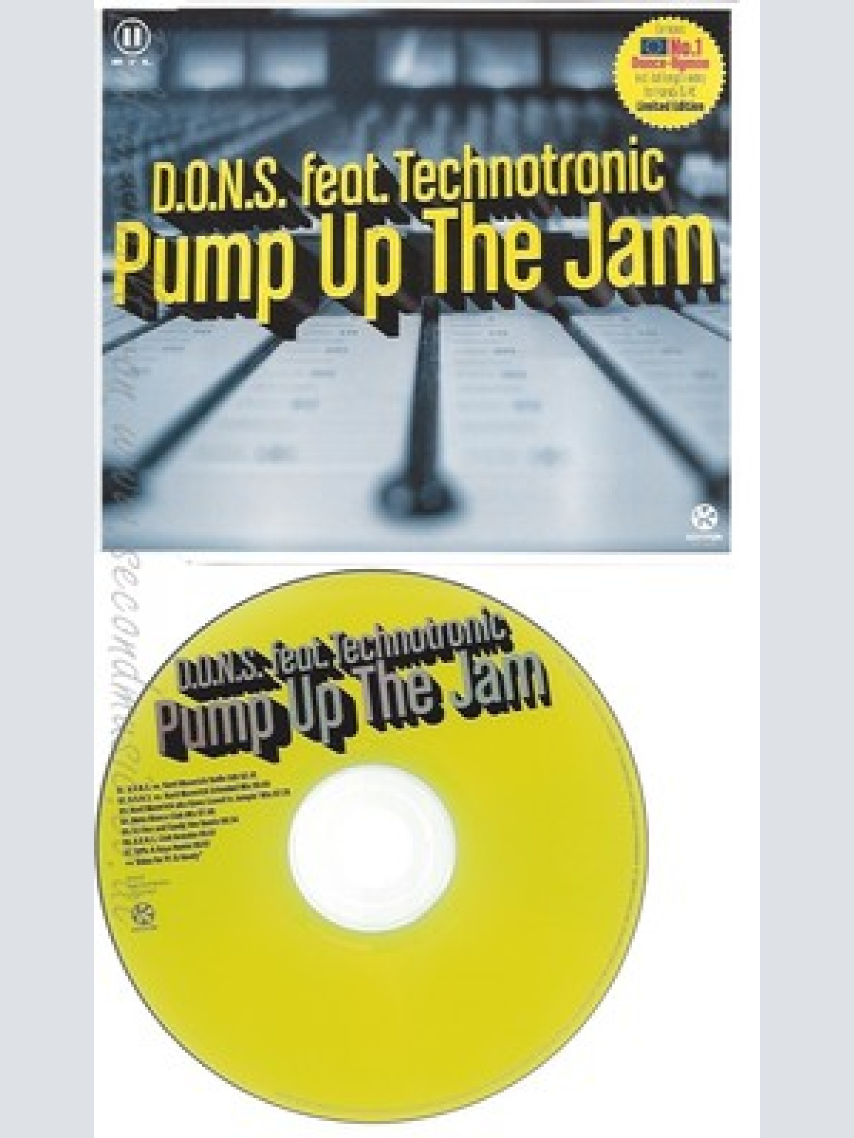 CD--D.O.N.S.FEAT.TECHNOTRONIC -- --- PUMP UP THE JAM