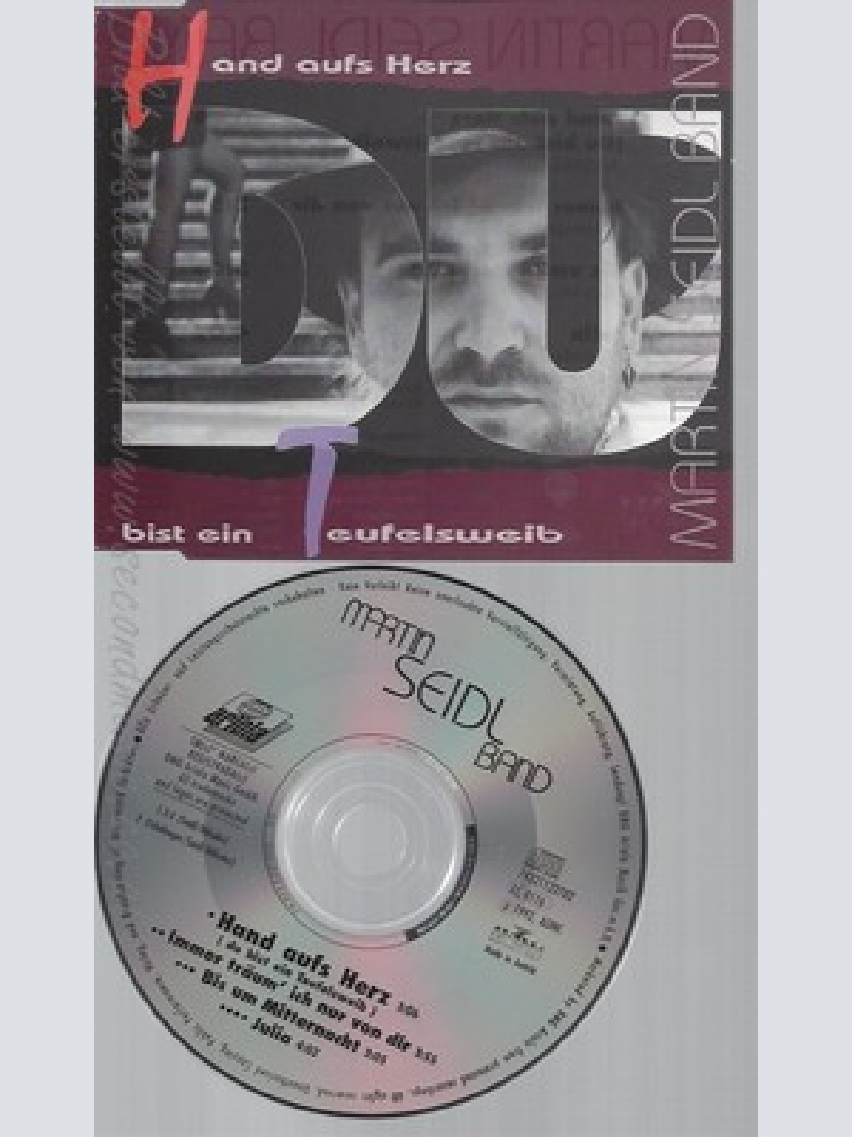 CD--MARTIN SEIDL BAND--HAND AUFS HERZ