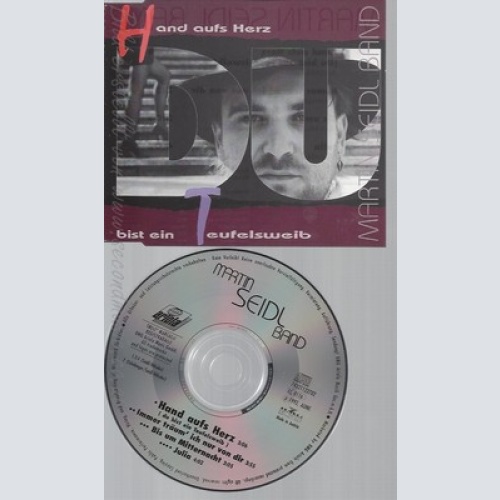 CD--MARTIN SEIDL BAND--HAND AUFS HERZ