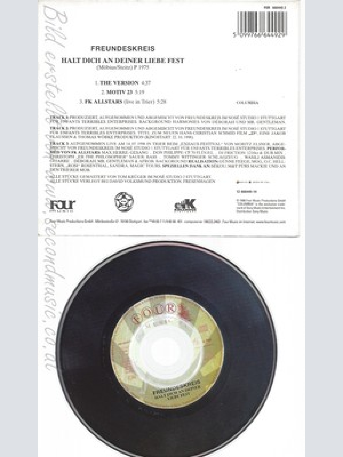 CD--FREUNDESKREIS -- -HALT DICH AN DEINER LIEBE FEST---