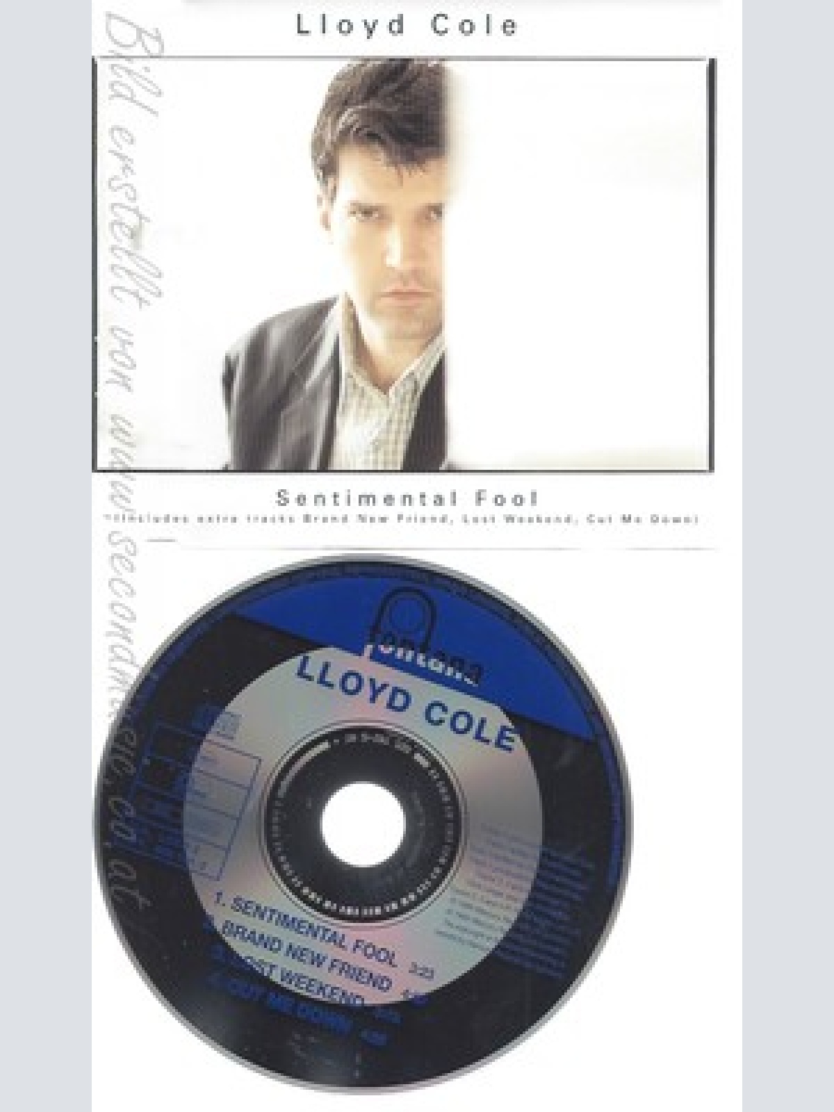 CD--LLOYD COLE -- --- SENTIMENTAL FOOL