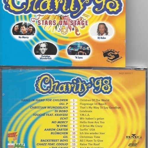 CD--CHARITY 98--STARS ON STAGE --ALBUM