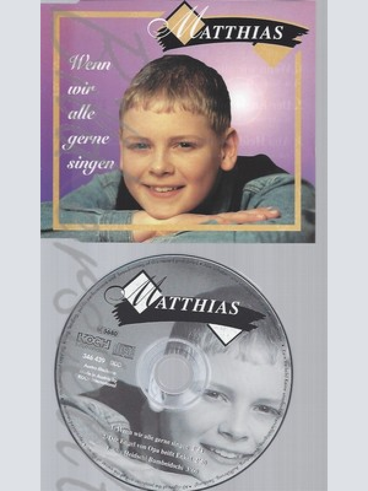 CD--MATTHIAS -- --- WENN WIR ALLE GERNE SINGEN