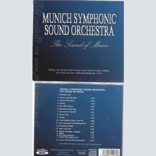 CD--MUNICH SYMPHONIC SOUND ORCH. -- -- THE SOUND OF MUSIC