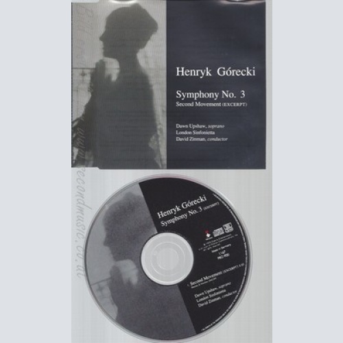 CD--HENRYK GORECKI--SYMPHONY NO 3