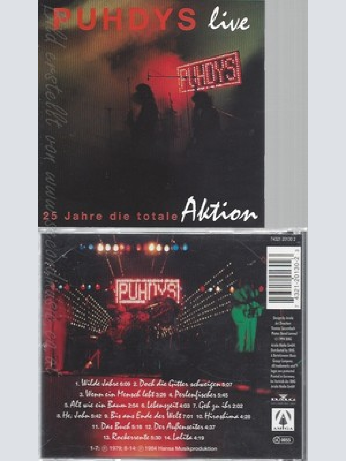 CD--PUHDYS -- -- LIVE