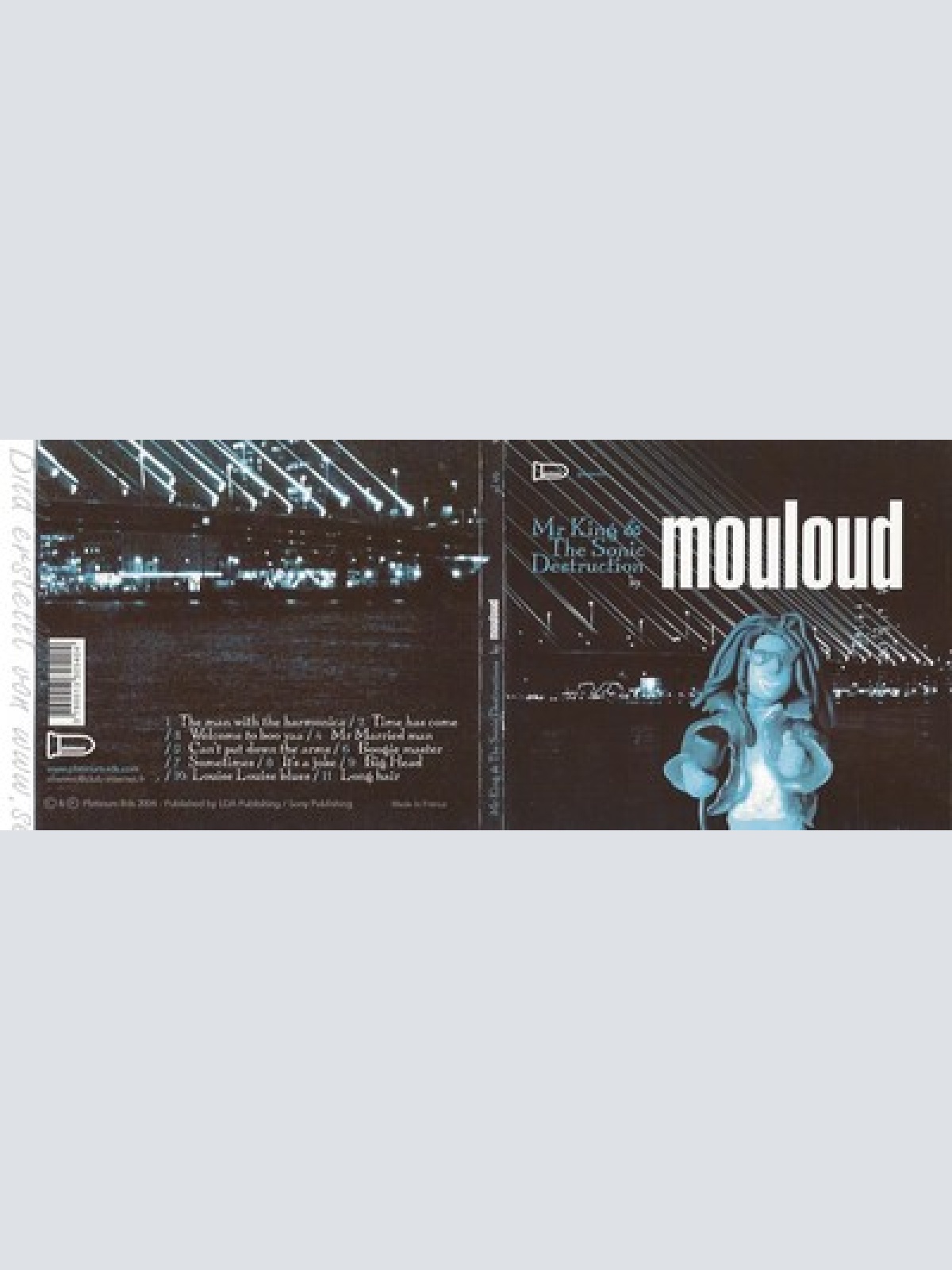 CD--MOULOUD -- -- MR. KING AND THE SONIC DESTRUC
