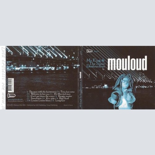 CD--MOULOUD -- -- MR. KING AND THE SONIC DESTRUC