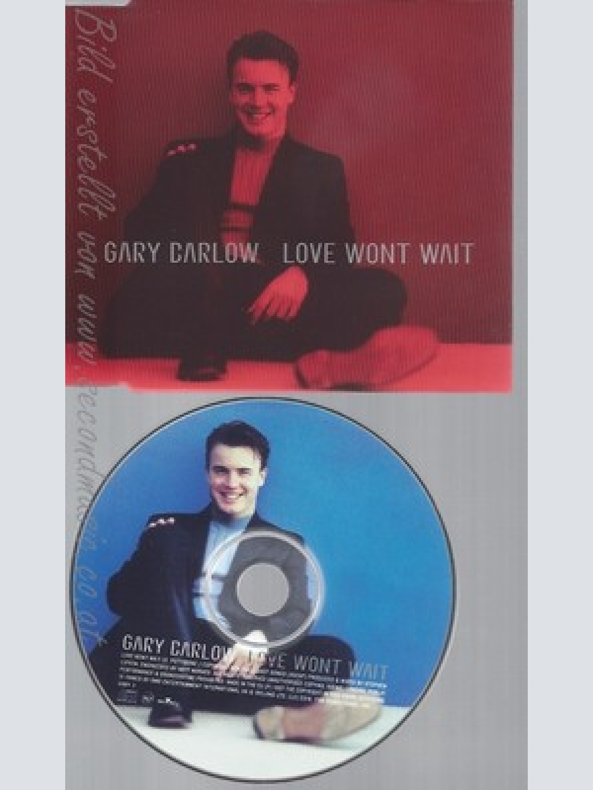 CD--GARY BARLOW--LOVE WONT WAIT--PROMO