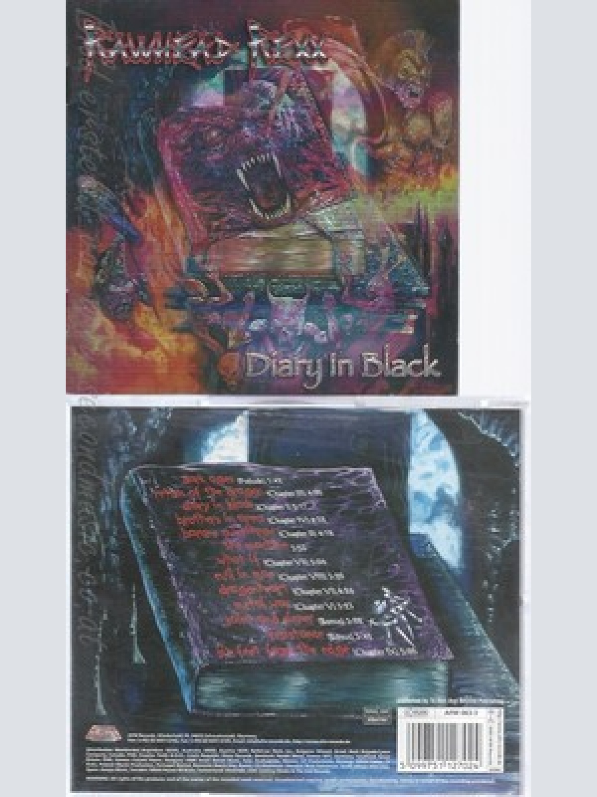 CD--RAWHEAD REXX -- --- DIARY IN BLACK,LTD.ED