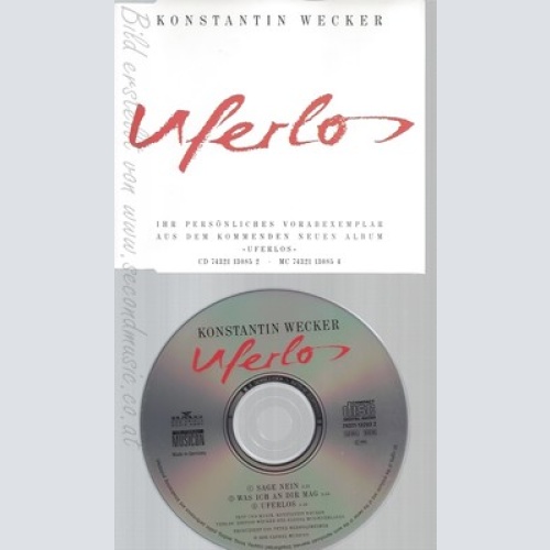 CD--KONSTANTIN WECKER--UFERLOS--