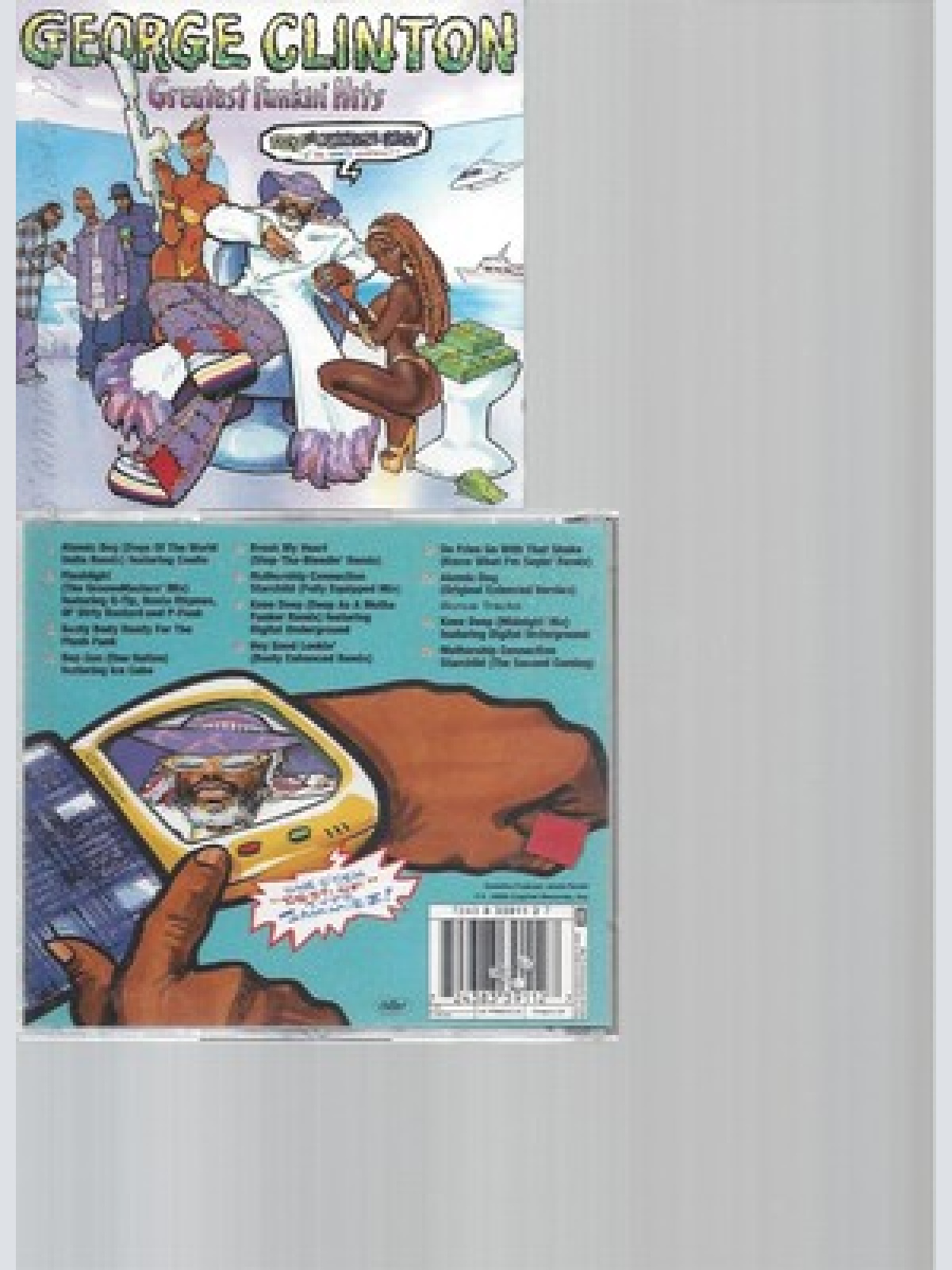 CD--GEORGE CLINTON -- --- GREATEST FUNKIN' HITS
