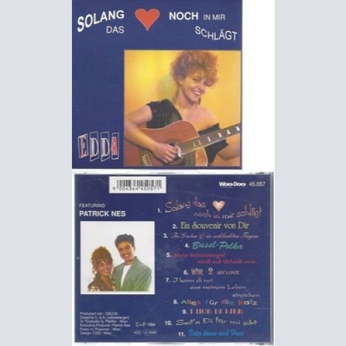 CD--EDDA--SOLANG DAS HERZ NOCH IN MIR SCHLAEGT