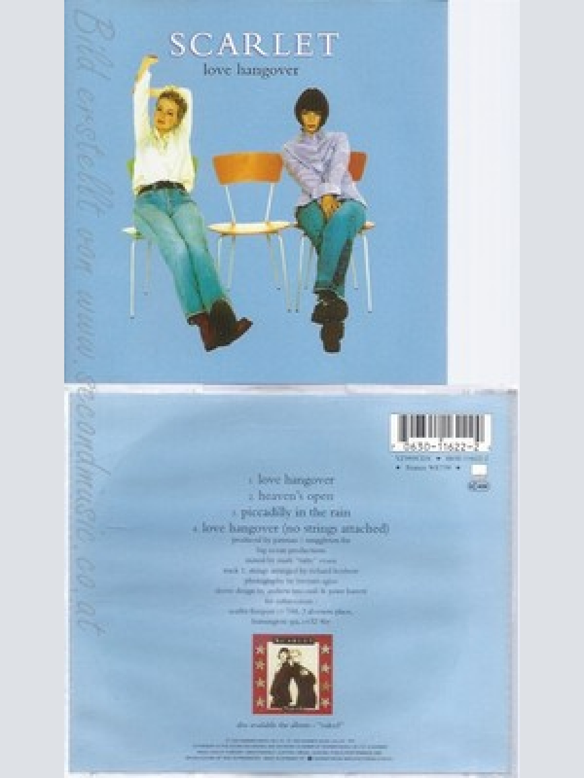 CD-- SCARLET--LOVE HANGOVER