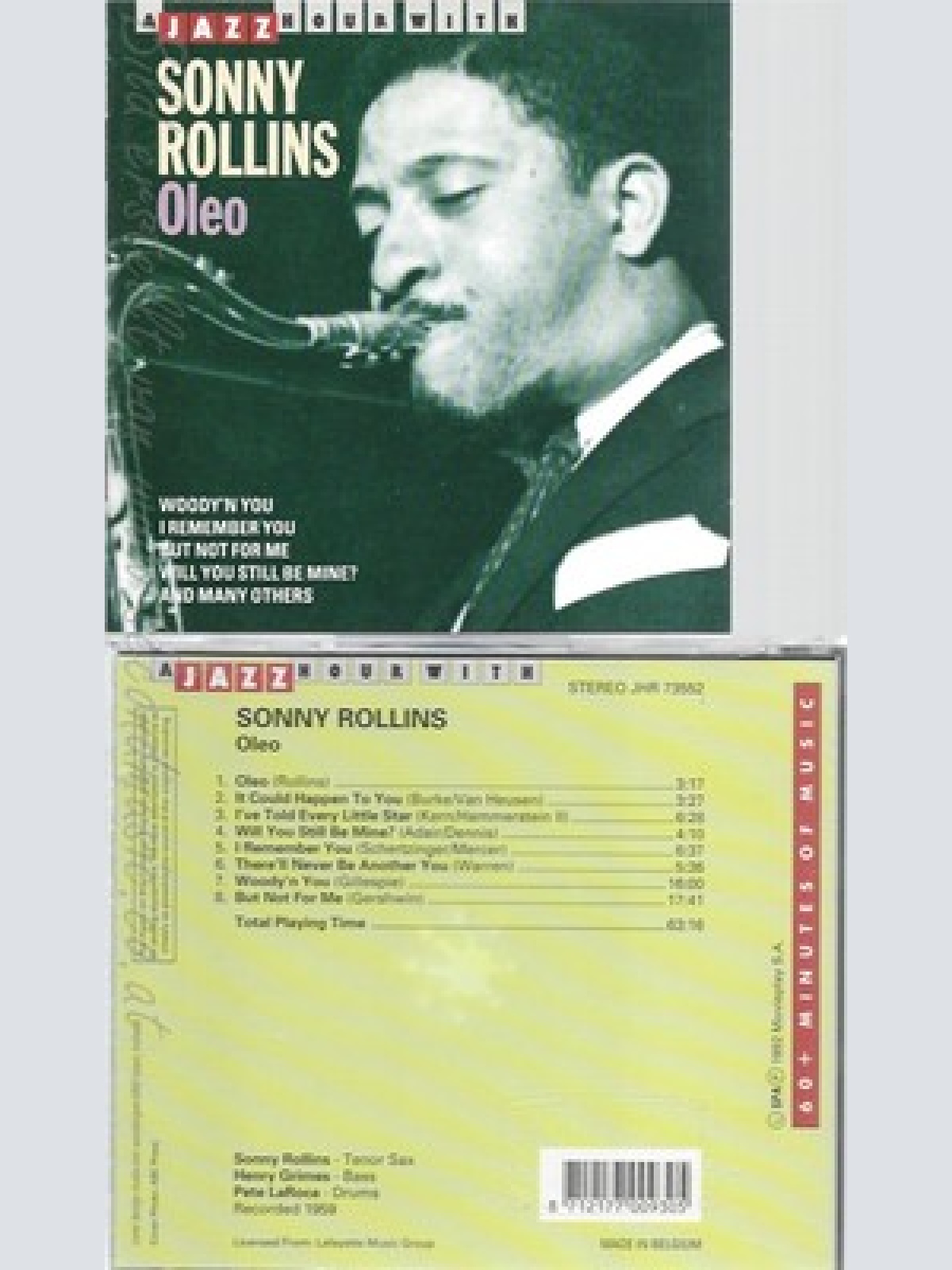 CD--SONNY ROLLINS -- -- OLEO