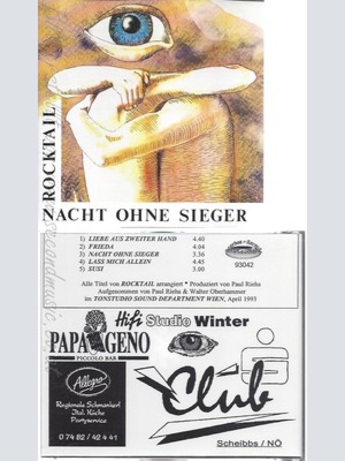 CD--ROCKTAIL--NACHT OHNE SIEGER