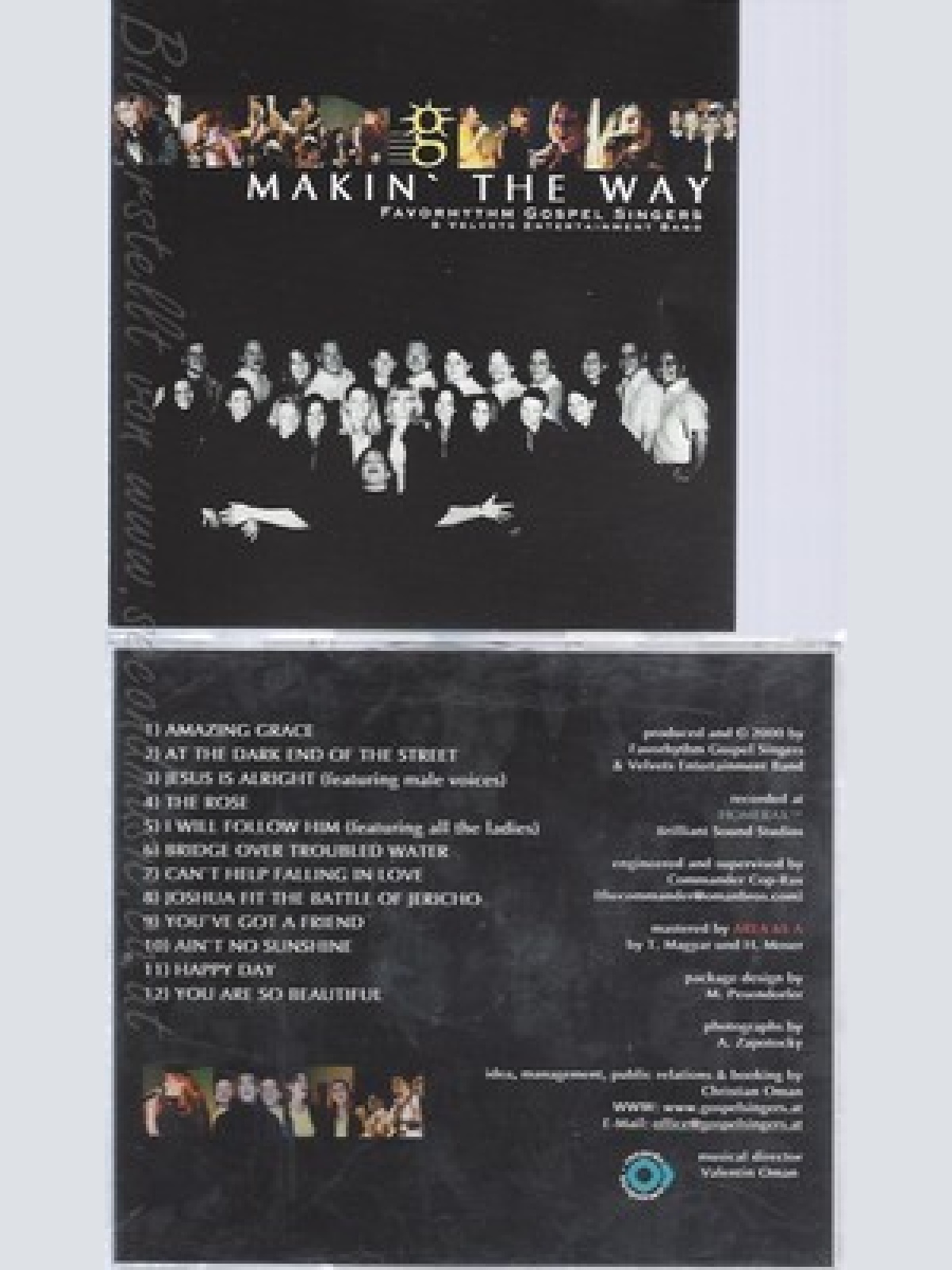 CD--MAKIN THE WAY--FAVORYTHM GOSPEL SINGERS
