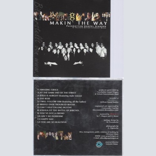 CD--MAKIN THE WAY--FAVORYTHM GOSPEL SINGERS