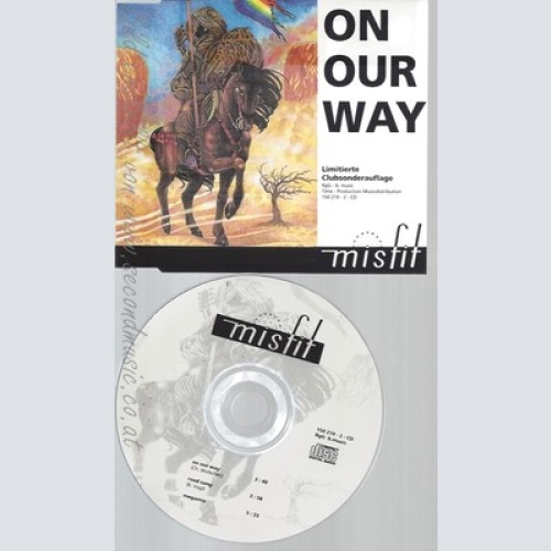 CD--MISFIT--ON OUR WAY--CLUBSONDERAUFLAGE