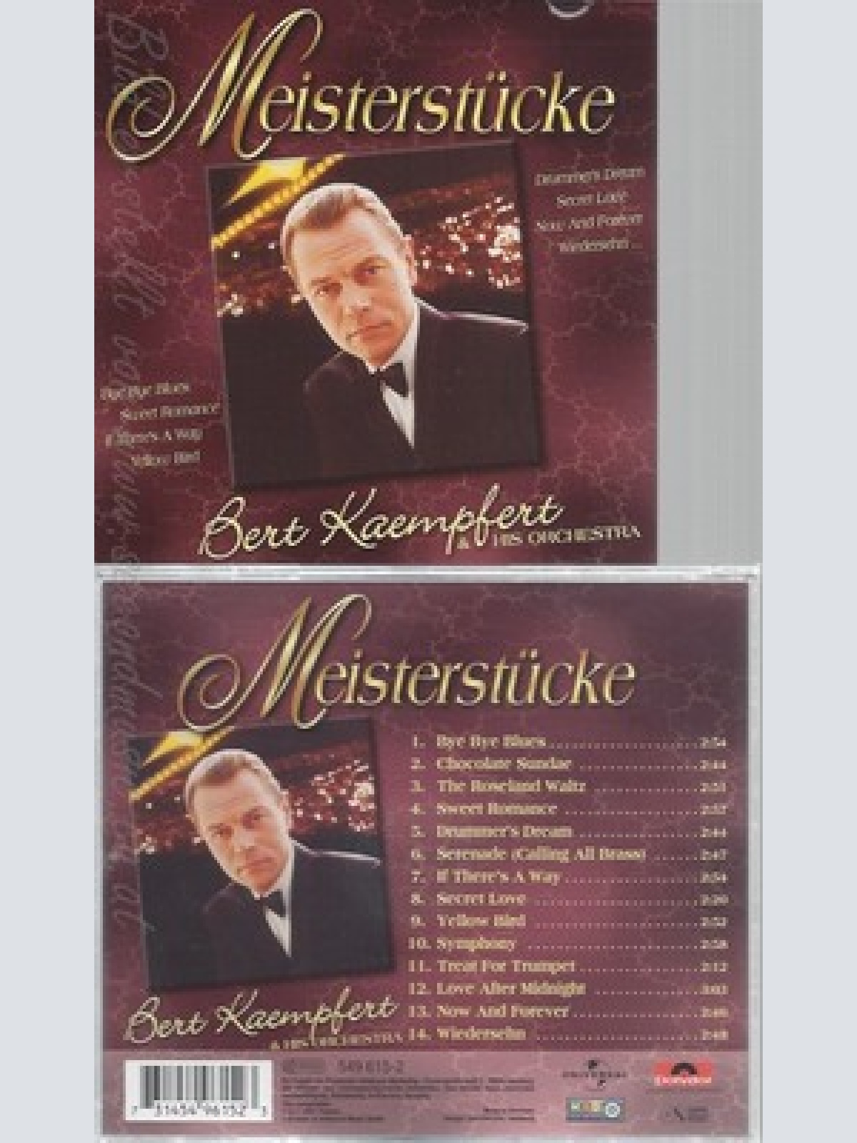 CD--BERT KAEMPFERT & HIS ORCHESTRA -- -- MEISTERSTUECKE