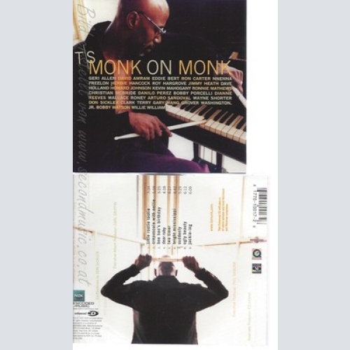 CD--T.S. MONK -- -- MONK ON MONK