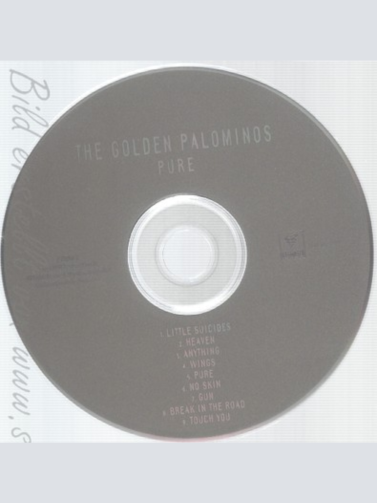 CD--THE GOLDEN PALOMINOS--PURE--PROMO--OHNE COVER