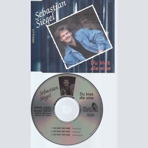 CD--SEBASTIAN SIEGEL--DU BIST DIE EINE