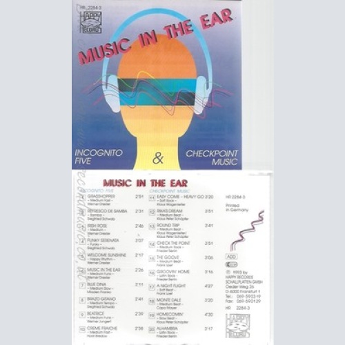 CD--MUSIC IN THE AEAR--INCOGNITO FIVEW & CHECKPOINT MUSIC