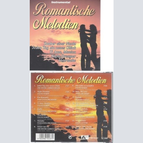 CD--ROMANTISCHE LIEDER --INSTRUMENTAL
