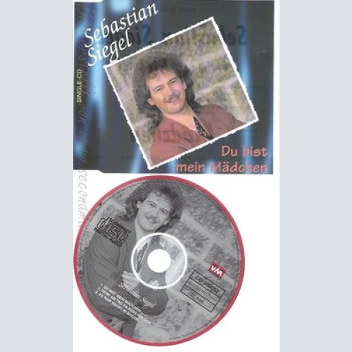 CD--SEBASTIAN SIEGEL --- DU BIST MEIN MAEDCHEN