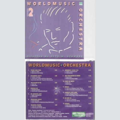 CD--WORLDMUSIC ORCHESTRA--VOL 2--OTTO M SCHWARZ
